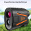 Laser Rangefinder with 1800m Precision, 6X Optical Zoom Black 3