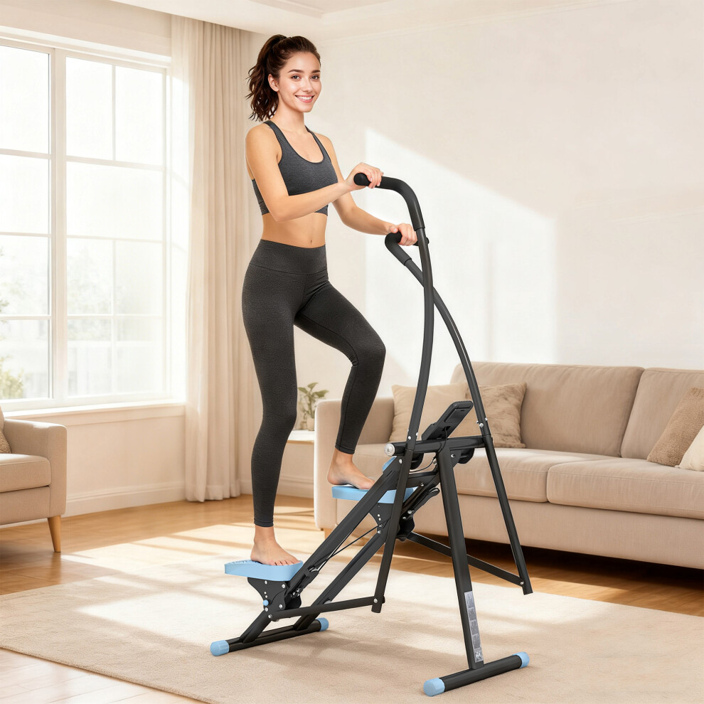 Sportnow Stair Stepper For Home Gym Exercise, Vertical Climber Machine