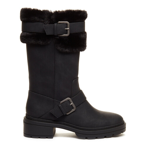 ROCKET DOG (7 UK, Black) Rocket Dog Womens/Ladies Igloo Long Boots 1