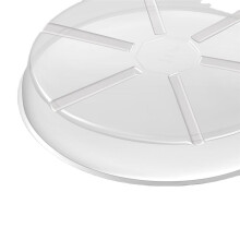 4Er-Pack Durchsichtige Pflanzenuntersetzer, 30,5 Cm, Kunststoff-Pflanzenuntersetzer, Langlebig, Dickere Pflanzenschale, Blumentopf für Den Innen- und