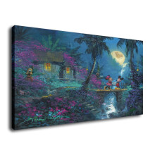 Mickey Painting Oil Animation Printing Comic Kindergarten Decoration Wall