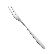 (1pcs)Stainless Steel West Tableware Fruit Fork Tableware Snack Cake Dessert Cafeteria
