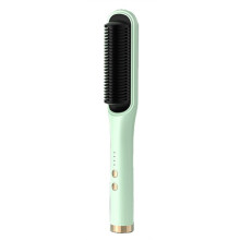 Spazzola Elettrica per Piastra per Capelli Pettine Caldo Pettine Riscaldante Multifunzionale Strumento per Lo Styling Antiscottatura Agli Ioni