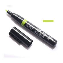 (Light Green)16 Colors Nail Art Pen Painting Design Tool Drawing Uv Gel Polish Manicure Il