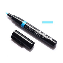 (Sky Blue)16 Colors Nail Art Pen Painting Design Tool Drawing Uv Gel Polish Manicure Il