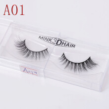 (A01)False Eyelashes Handmade Long Lashes Stereo Dense Multilayer Enlarge Your Eyes