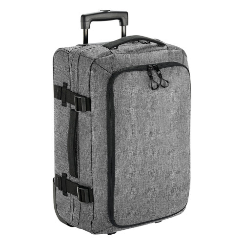 BagBase (One Size, Grey Marl) Bagbase Escape Hardshell 2 Wheeled Cabin Bag