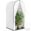 Outsunny Outsunny Mini Greenhouse, Small Greenhouse with PE Base, White 2