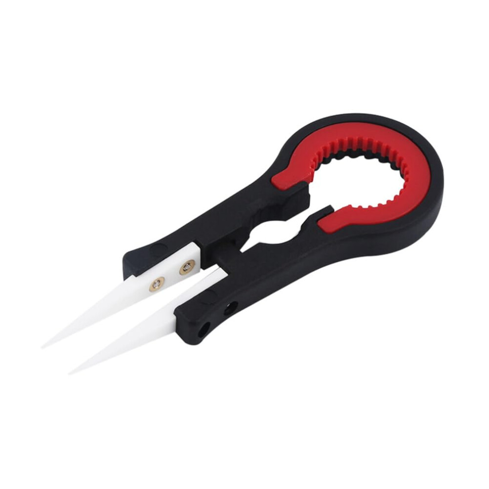 Ceramic Precision Tweezers With Heat Resistant Antistatic Tips For Electronics Soldering 10Cm 9169991218007