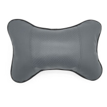 (Gray)Car Seat Pillow Auto Supplies Neck Pillow Auto Safety Headrest Auto Accessories