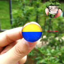 (Metal)2225mm Ukraine Flag Button Badge Brooch Metal I Stand With Kyiv Kiev War Peace