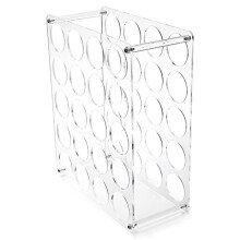 Vinyl Roll Holder,20-Holes Storage Organizer, Lightweights Sturdy Roll Keeper Holders for Art Paper Room Decors