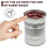 Safe Cut Can Opener, Black Soft Grip Handle 2