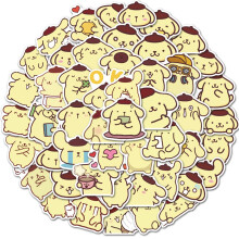 (StyleD)50pcs Sanrio Cute Animal Sticker Cartoon Character Collection Waterproof