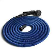 (Blue,25ft)Upgraded Seamless Weaving Expandable Water Hose Gardening And Car Washing Pipe