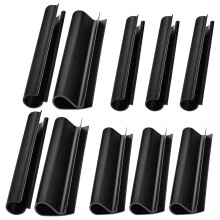 24 Stuks Zwembadafdekkingsclip, Winterzwembadafdekkingsclips Bovengrondafdekkingsclips voor Het Beveiligen van Uw Winterzwembadafdekking