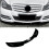 Car Front Bumper Splitter Lip Diffuser Spoiler Cover Guard for - C-Class W204 2011-2014 Gloss Black 4