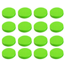 16Pcs Wide Mouth Mason Jar Lids for White Plastic Storage Caps for Canning Jars