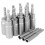 14Pcs Hexagonal Sockets Set, 6-19mm Deep Socket Adapter Kit Hex Shank Nut Driver Bits Set Quick Change Nut Setter 1