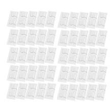 50Pcs Outdoor Light Clips Wire Fixers Self-Adhesive Wire Clips Cable Organizers for String Lights Decorations Cables