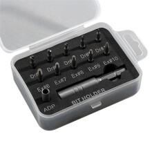 12Pcs Broken  Screw Extractor Tool Set for Removing Rusted and Damaged Bolts for Car Repair