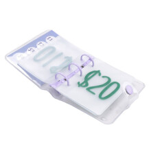 3Pcs Carpeta Savings Challenge 150/300/500 Presupuestos de Ahorro de Dinero Sobre en Efectivo Monedero Carpeta de Presupuesto Cuaderno