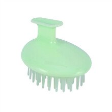 (Green Ordinary) Scalp Shampoo Manual Massage Brush Hair Combing Colors Plastic Various