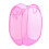 Bag Mesh Storage Portable Foldable Laundry Basket For Large Capacity Bathroom 5