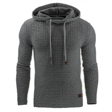 (Dark Gray,5XL)Mens Warm Jacket Outwear Jumper Hoodies Coat Sweater Hooded Pullover Sweatshirt