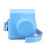 (Blue)Suitable For Fujifilm Instax Mini 8 9 Digital Protective Camera Case Covers 1