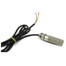 Transmetteur de TempéRature et D'Humidité DC5-28V RS485 Modbus XY-MD03 Collecteur de TempéRature et D'Humidité -TêTe MéTallique
