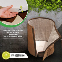 Thermal Pot Protector for Plants, Flower Pot Protection, Winter Protection, Cold Protection, Frost Protection 50 X 45cm