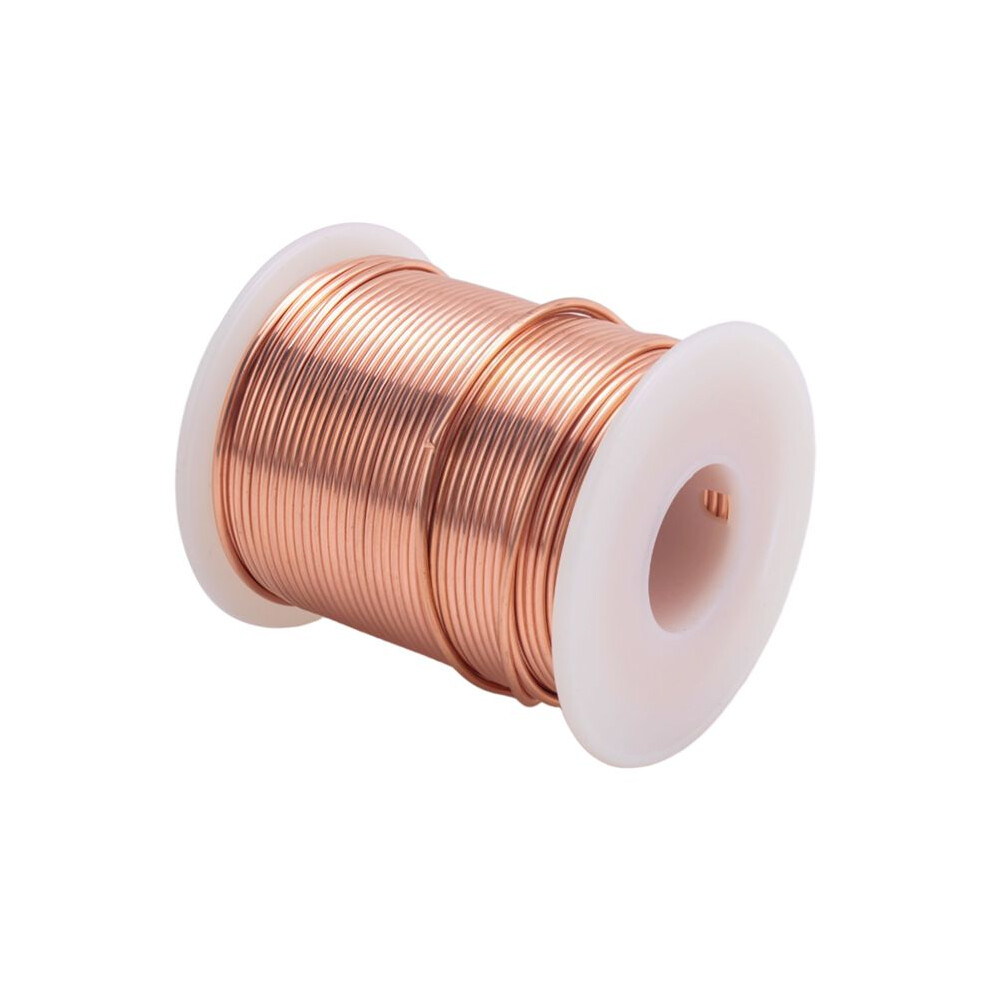 Copper Wire, 99.9% Soft Pure Bare Copper Wire For Gardening, Electroculture,16 Gauge/ 1.3 Mm Diameter, 127 Feet,1 Pound 4712875009823