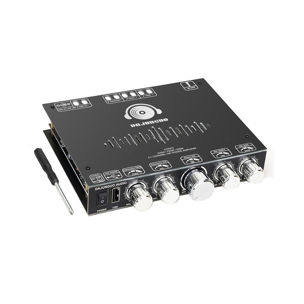 Dajunguo S350hs Tpa3251 Power Amplifier Board With Subwoofer 2.1 Channel 220Wx2+350W, Audio Power Amplifier Module 4713090377872