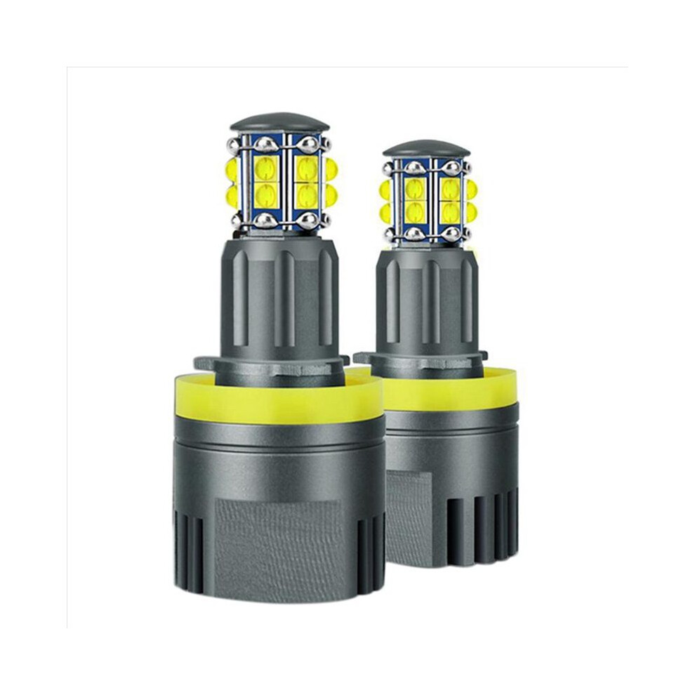 H8 Head Bulb 6000K 120W Led Angel Eyes S Canbus For E60 E61 E63 X5 E70 X6 E71 E90 E91 E92 E93 M3 E89 E82 Light/White 6031357712821