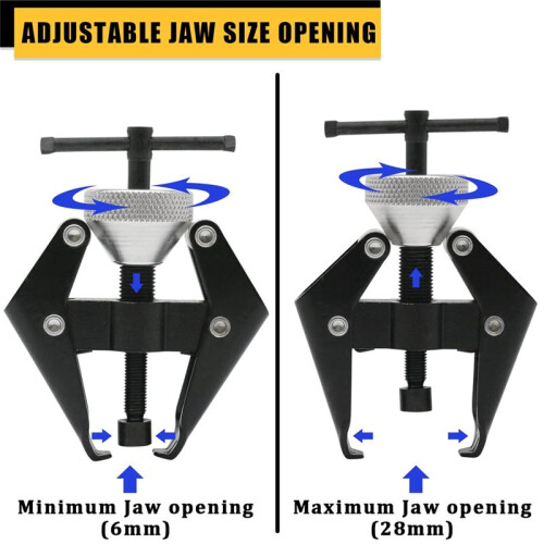 2Pcs Wiper Arm Puller and Battery Terminal Removal Tool, Windshield Wiper Arm Removal Tool 1