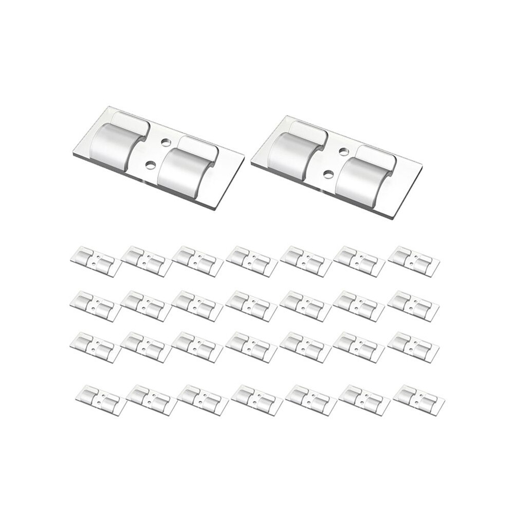 Hooks For Outdoor String Lights Clips, 30Pcs Clear Light Clips Heavy Duty Light Hooks For Indoor Outdoor String Lights 4713950382541