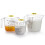 Measuring Cups Set, Liquid Measuring Cups for 3 for Kitchen Plastic Set Baking Tool Plastic Measuring Cups 3