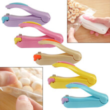 Portable Mini Bag Sealer Food Plastic Sealing Machine Home Small Pressure Hand