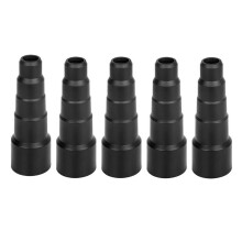 Universal Vacuum Hose Adapter Converter 50/42/34/30/23mm Black Soft Rubber Round Suction Hose Converter Dry Wet Use