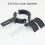 2Pcs Adjustable Motorcycle Headlight Holder Motorcycle Light Bracket Universal Headlight Spotlight Mount Bracket 38-60MM 6