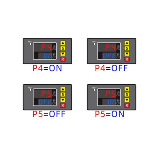 T3231 Digital  Delay Relay Multifunction LED Display Cyclic Timing Control  Adjustable Timing Relay,B 2