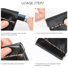 Cornici Flessibili Interne nel Metallo da 20 Pezzi Chiusura un Bacio, Cornice per Borsa Portamonete Cerniere per Borsa Borsa un Clip Bacio Blocco per