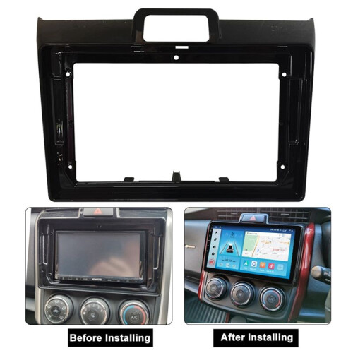 FáScia de RáDio de Carro de 9 Polegadas para   Axio Fielder 2015 Montagem de Adaptador de Placa de Moldura EstéReo de DVD 2