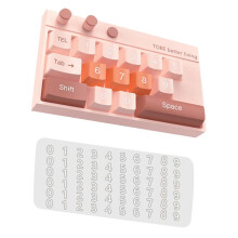 Temporary Parking Number Plate Stop Sign Dashboard Small Keyboard Shape Hidden Moving Car Phone Number Plate