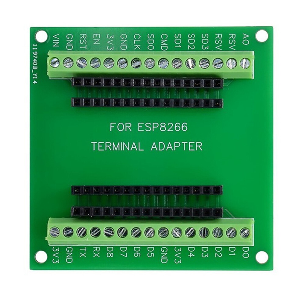 Esp8266 Breakout Board Esp8266 Expansion Board Gpio 1 Into 2 For 38 Pins Esp8266 Esp-12E Nodemcu Development Board 4713802276257