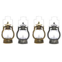 4 Faroles LED Decorativos para Exteriores, Farol Colgante, DecoracióN Retro para Patio, Porche, DecoracióN de Granja