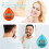 Silent Non Ticking Waterproof Shower Timer Magnetic Back Battery Operated Digital Timer Small Size Cute Timer 5