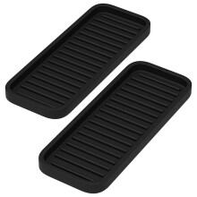 Suporte para Pia de Cozinha, 2 PeçAs, Dispensador de SabãO, Bandeja de Bancada, Chuveiro de Banheiro, Shampoo, Bandeja de Armazenamento, Almofada de