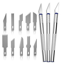 13Pcs Ngraving Carving Knife Set High Carbon Steel Scalpel Set, Multifunctional Carving Cutter Pens